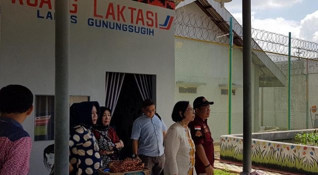 Tim Kementerian PPPA Pantau Fasilitas Layanan Anak di Lapas Gunung Sugih