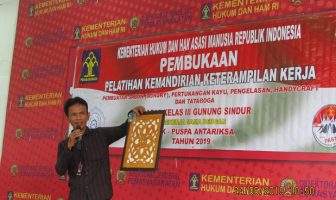 Lapas Gunung Sindur Bekali WBP Dengan Pelbagai Pelatihan