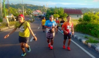 Petugas Lapas Watampone Tuntaskan 10 KM "Habibie Ainun Fun Run 2019"