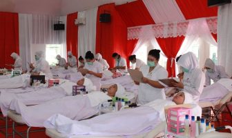 WBP LPP Tangerang Ujian Kompetensi Tata Kecantikan Kulit