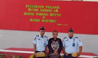 Rutan Batang Lepas 2 Petugas Alih Tugas