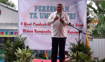 Bukti Sukses Pembimbingan, Klien Bapas Bogor Dirikan TK Ummu Fitri