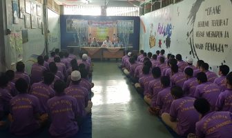 Kakanwil DKI Jakarta Beri Dukungan Moril Kepada Anak LPKA Jakarta