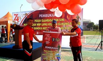 Lapas Gunung Sindur Kenalkan Lapas Terbuka Ciangir Pada Pembukaan Porsenap