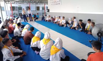 Anak LPKA Pangkalpinang Antusias Kedatangan FORPIS