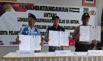 Kerja Sama 3 Instansi Perkuat Kamtib di Sekitar Lapas Batam