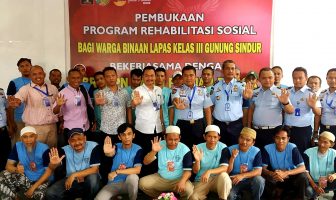 Lapas Gunung Sindur dan PSPP Galih Pakuan Kemensos RI lakukan Rehabilitasi Sosial bagi 20 WBP Narkoba