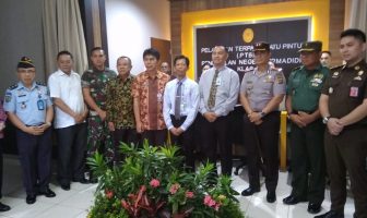 Karutan Manado Hadiri Peresmian PTSP PN Airmadidi Minahasa Utara