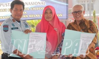 Perpustakaan Lapas Cilegon Dapat Tambahan 1.000 Buku