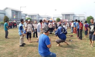 Petugas & WBP Lapas Gunung Sindur Semarakkan Lomba Tradisional