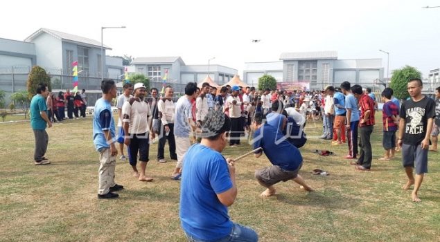 Petugas & WBP Lapas Gunung Sindur Semarakkan Lomba Tradisional