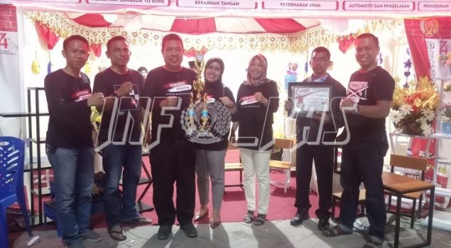 Lapas Watampone Juara I Stan Terbaik Pameran Kampoeng Merdeka 2019