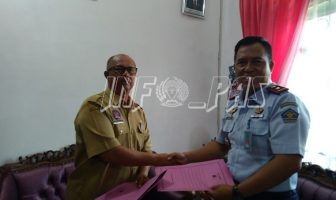 Sambangi Dinkes, Kalapas Sukamara Bahas Pelayanan Kesehatan WBP