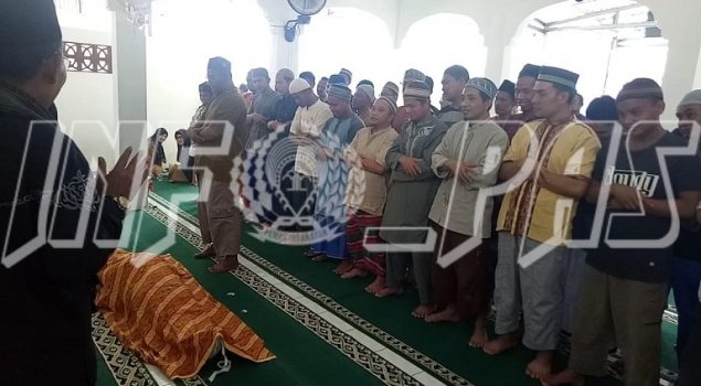 65 WBP LPN Pangkalpinang Belajar Mengurus Jenazah