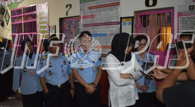 Tinjau Blok Hunian LPP Kendari, Dirjen PAS Janjikan Pemindahan WBP