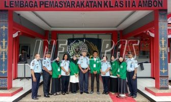 Terima Mahasiswa Magang, Kalapas Ambon: Manfaatkan Kesempatan Dengan Baik
