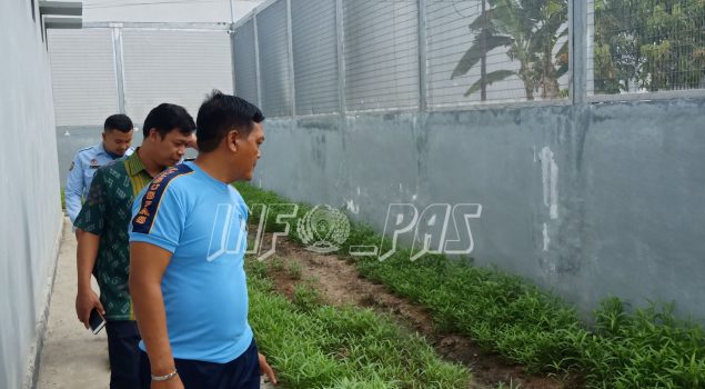 Menuju LPKA Ramah Anak 2020, Divisi PAS Sulteng Tinjau Sarpras LPKA Palu