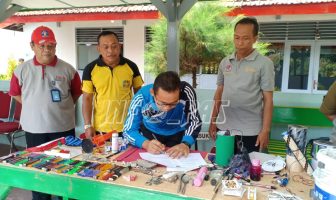 Razia Blok WBP Rutan Wonosari, Divisi PAS Yogyakarta Laksanakan Program Zero HALINAR