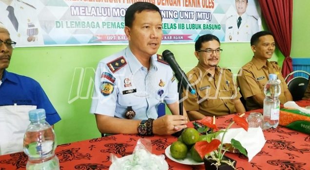 32 WBP Lapas Lubuk Basung Ikuti Pelatihan Berbasis Kompetensi