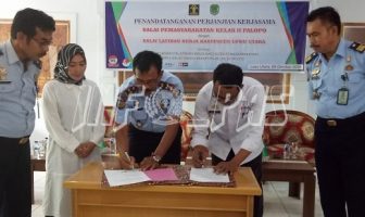 Bapas Palopo Sepakati PKS dengan BLK Kab. Luwu Utara