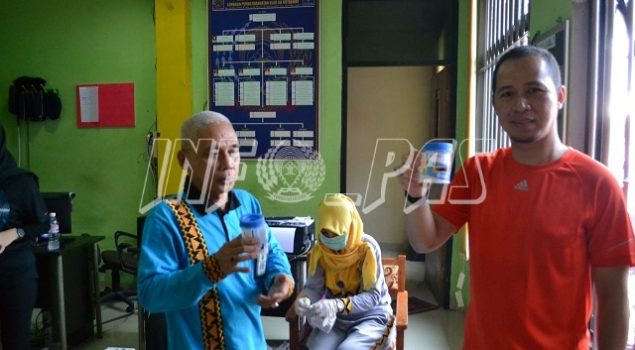 Seluruh Petugas Lapas Kotabumi Negatif Narkoba