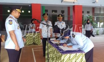 Karutan Bantul Lantik 2 JFT Perawat Pratama