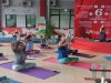 WBP Serius Ikuti Yoga di LPP Jakarta