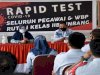 Petugas & WBP Rutan Pinrang Ikuti Penyuluhan Kesehatan & Rapid Test