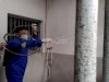 Cegah COVID-19, UPT Pemasyarakatan Disemprot Disinfektan