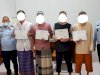 4 WBP Lapas Padang Raih Sertifikat Barista dari BLK Padang
