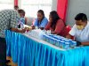 Sukseskan P4GN, Lapas Wonreli Gandeng Puskesmas Gelar Tes Urine dan Sosialisasi