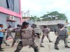 CPNS Lapas Saparua Dapat Bekal Pelatihan Bela Diri Dasar dan Dalmas