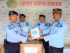 Perpustakaan Lapas Sarolangun Dapat Tambahan 1.000 Buku Berbagai Topik