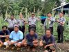 Lapas Tahuna Panen Sayur Kacang Panjang di Kebun SAE