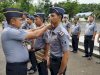 Naik Pangkat, Empat Petugas Lapas Narkotika Karang Intan Disematkan Pangkat Baru