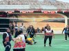 Tim Putri Bapas Ambon Juara I Turnamen Voli di Lingkungan Kanwil Ditjenpas Maluku
