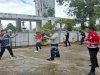 Lapas Saparua Bekali Jajaran dengan Pelatihan Beladiri Prakstis Karate