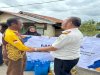 Rutan Rantau Salurkan Bantuan bagi Keluarga Terdampak Banjir di Desa Banua Halat Kanan