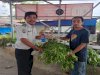 Rutan Rantau Pasok 87 Kilogram Sayur Segar ke Pedagang Pasar