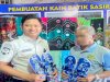 Pembinaan Kemandirian Berbasis Budaya, Lapas Banjarmasin Kembangkan Sandal Sasirangan