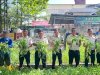 Lapas Banjarmasin Panen Kangkung 100 Kg di Lahan SAE 1