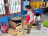 Lewat Pembinaan Tata Boga, Warga Binaan Rutan Marabahan Produksi Makaroni Goreng