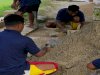 Tingkatkan PNBP, Lapas Tual Gencarkan Produksi Batako Berkualitas