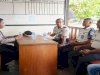 Jalin Koordinasi Strategis, Kalapas Geser Sambangi Koramil Geser dan Polsek Seram Timur