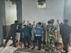 Geledah Blok Hunian bersama Koramil, Lapas Wahai Ciptakan Lingkungan Bersih Halinar