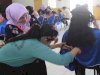 Belajar Make Up dan Hair Cut, Beauty Class Perkuat Bekal Kemandirian Warga Binaan Rutan Perempuan Surabaya