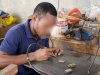 Lapas Tual Bekali Warga Binaan Keterampilan Membuat Ikat Pinggang Akrilik