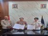 Bapas Ambon dan Polsek Baguala Sepakati PKS Pembimbingan dan Pengawasan Klien Pemasyarakatan