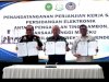 Kanwil Ditjenpas Maluku, PT Ambon, dan Kejati Ambon Sepakati PKS Penyelenggaraan Sidang Elektronik