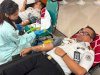 Kepala LPKA Palangka Raya dan Jajaran Ikuti Donor Darah dan CKG HUT Ke-81 RI